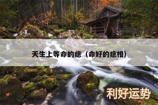 天生上等命的痣以及命好的痣相