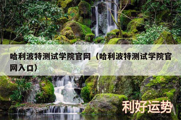 哈利波特测试学院官网以及哈利波特测试学院官网入口