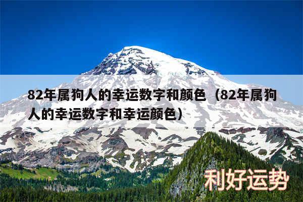 82年属狗人的幸运数字和颜色以及82年属狗人的幸运数字和幸运颜色