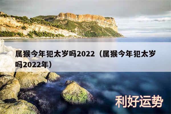 属猴今年犯太岁吗2024以及属猴今年犯太岁吗2024年