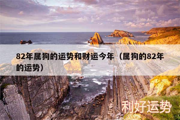 82年属狗的运势和财运今年以及属狗的82年的运势