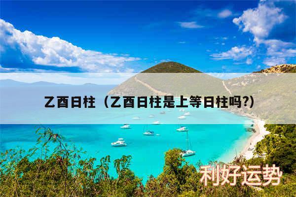 乙酉日柱以及乙酉日柱是上等日柱吗?