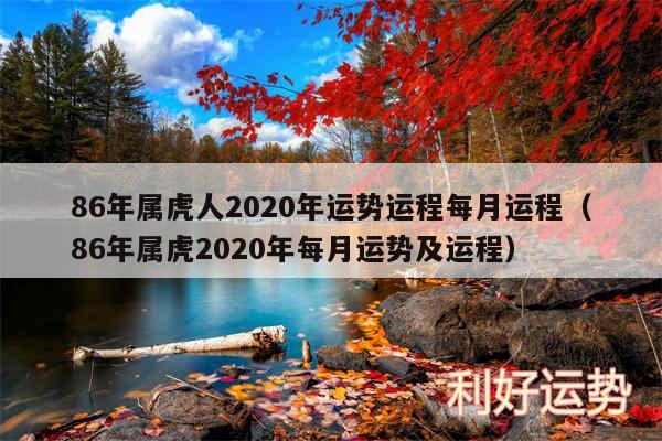 86年属虎人2020年运势运程每月运程以及86年属虎2020年每月运势及运程