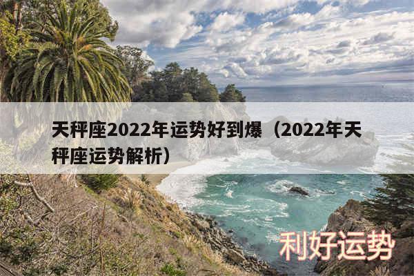 天秤座2024年运势好到爆以及2024年天秤座运势解析