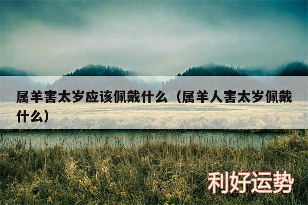 属羊害太岁应该佩戴什么以及属羊人害太岁佩戴什么