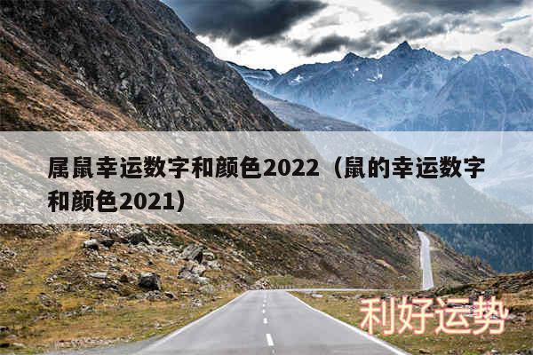 属鼠幸运数字和颜色2024以及鼠的幸运数字和颜色2024