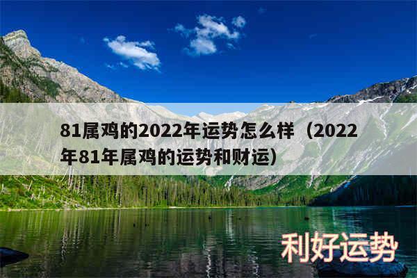 81属鸡的2024年运势怎么样以及2024年81年属鸡的运势和财运