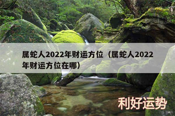 属蛇人2024年财运方位以及属蛇人2024年财运方位在哪