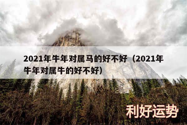 2024年牛年对属马的好不好以及2024年牛年对属牛的好不好