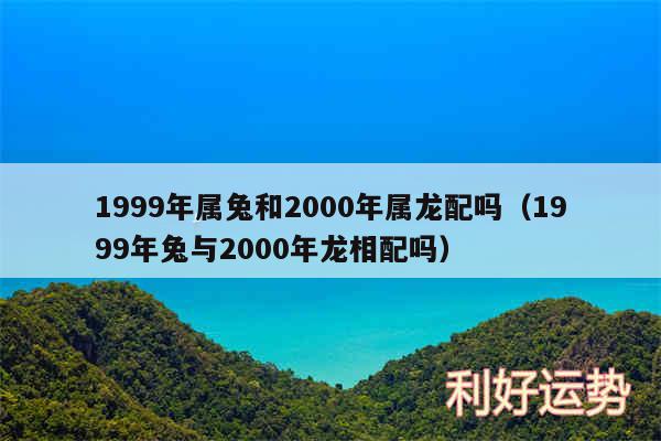 1999年属兔和2000年属龙配吗以及1999年兔与2000年龙相配吗