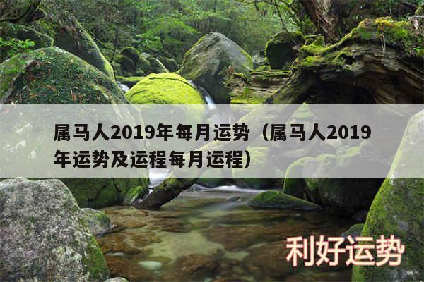 属马人2019年每月运势以及属马人2019年运势及运程每月运程