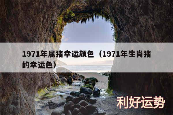 1971年属猪幸运颜色以及1971年生肖猪的幸运色