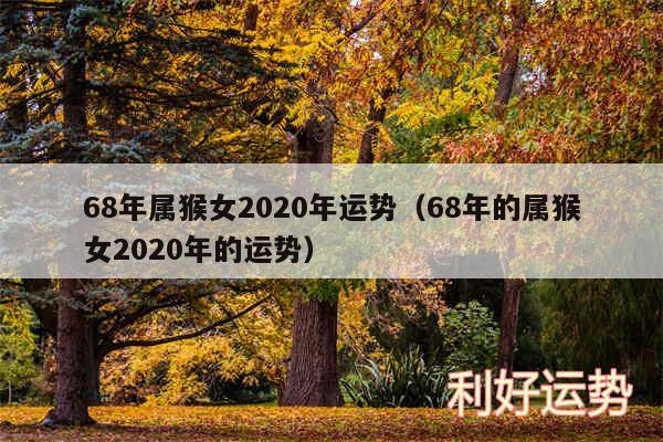 68年属猴女2020年运势以及68年的属猴女2020年的运势