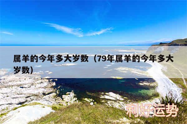 属羊的今年多大岁数以及79年属羊的今年多大岁数