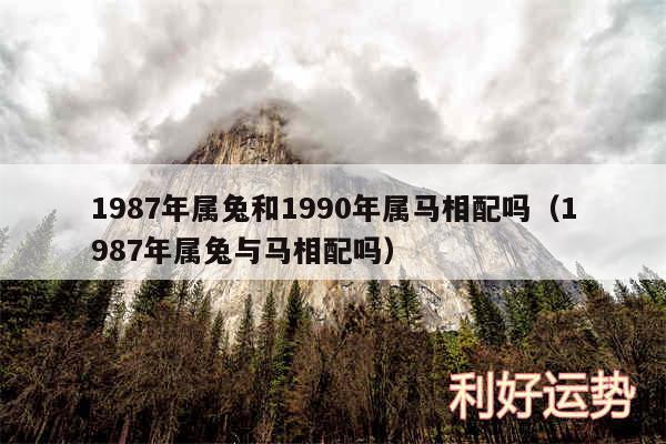 1987年属兔和1990年属马相配吗以及1987年属兔与马相配吗