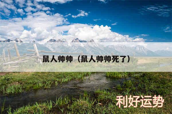 鼠人帅帅以及鼠人帅帅死了