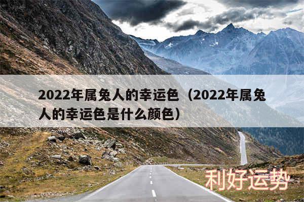 2024年属兔人的幸运色以及2024年属兔人的幸运色是什么颜色