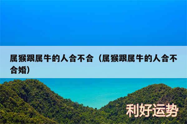 属猴跟属牛的人合不合以及属猴跟属牛的人合不合婚