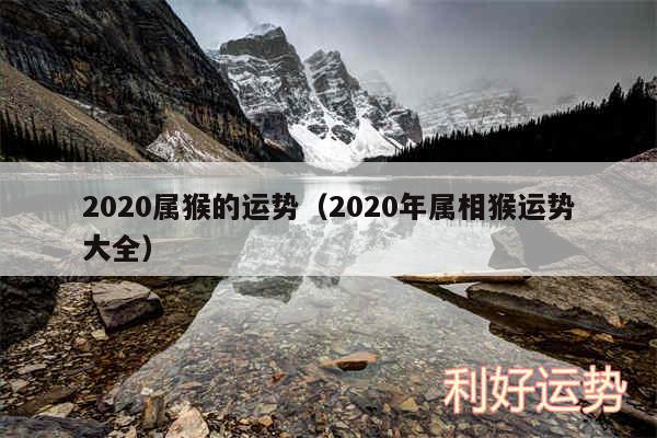 2020属猴的运势以及2020年属相猴运势大全