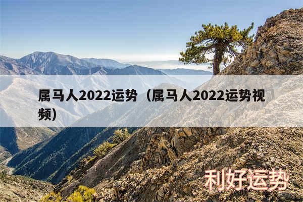 属马人2024运势以及属马人2024运势视频