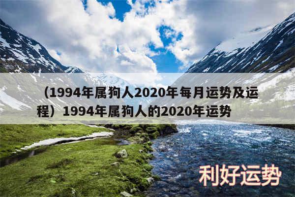 以及1994年属狗人2020年每月运势及运程1994年属狗人的2020年运势