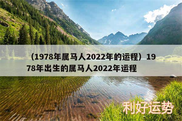 以及1978年属马人2024年的运程1978年出生的属马人2024年运程