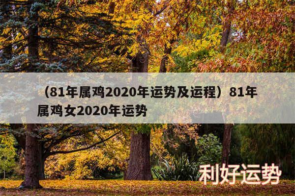 以及81年属鸡2020年运势及运程81年属鸡女2020年运势