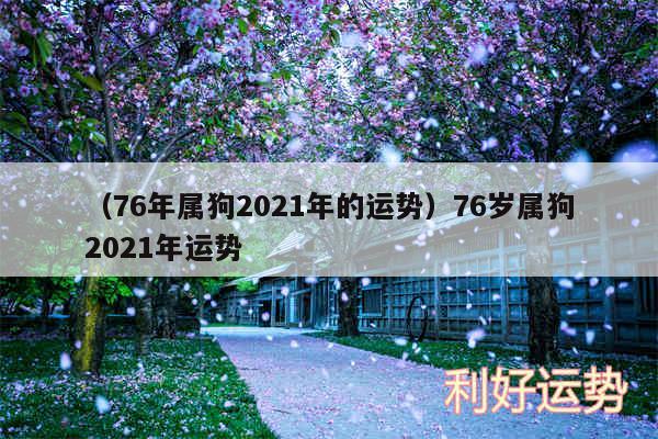 以及76年属狗2024年的运势76岁属狗2024年运势