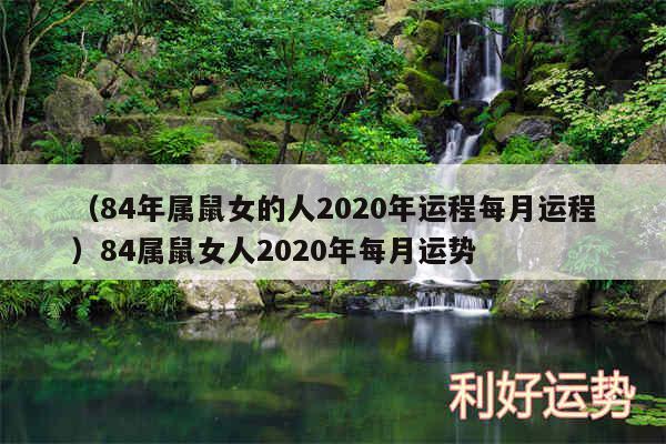 以及84年属鼠女的人2020年运程每月运程84属鼠女人2020年每月运势