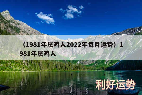 以及1981年属鸡人2024年每月运势1981年属鸡人