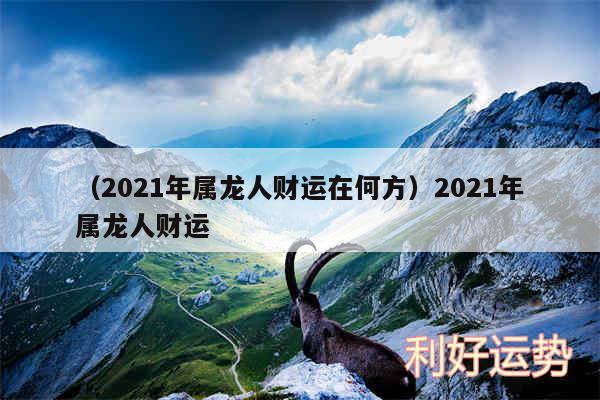 以及2024年属龙人财运在何方2024年属龙人财运