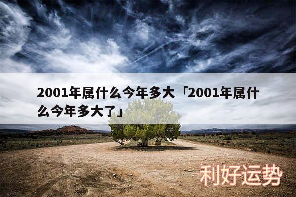 2001年属什么今年多大及2001年属什么今年多大了