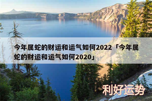 今年属蛇的财运和运气如何2024及今年属蛇的财运和运气如何2020