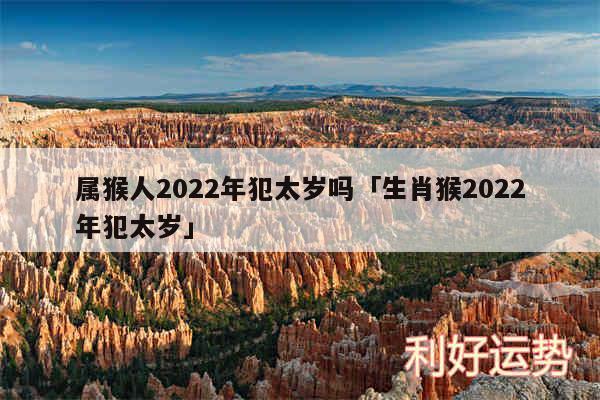 属猴人2024年犯太岁吗及生肖猴2024年犯太岁