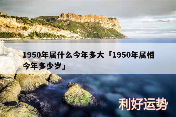 1950年属什么今年多大及1950年属相今年多少岁