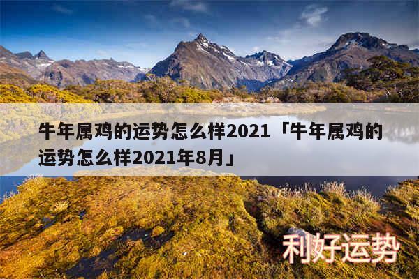 牛年属鸡的运势怎么样2024及牛年属鸡的运势怎么样2024年8月