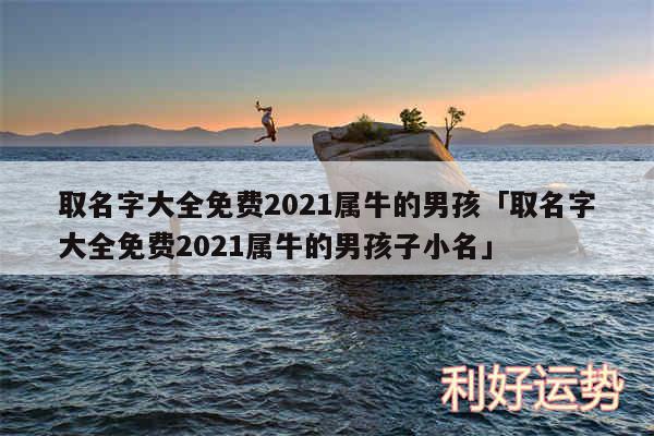 取名字大全免费2024属牛的男孩及取名字大全免费2024属牛的男孩子小名