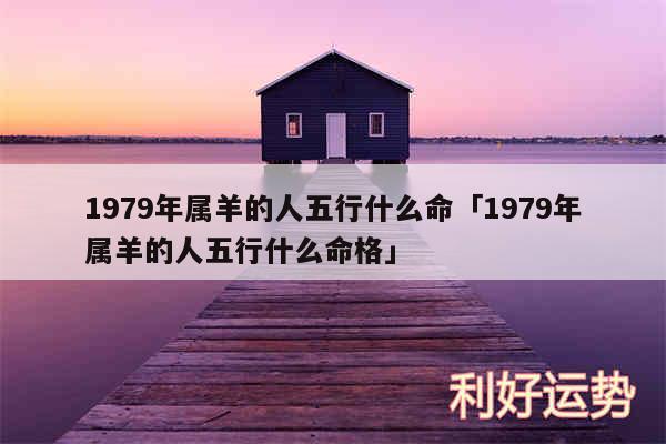 1979年属羊的人五行什么命及1979年属羊的人五行什么命格