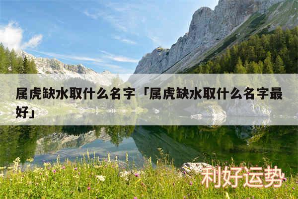 属虎缺水取什么名字及属虎缺水取什么名字最好