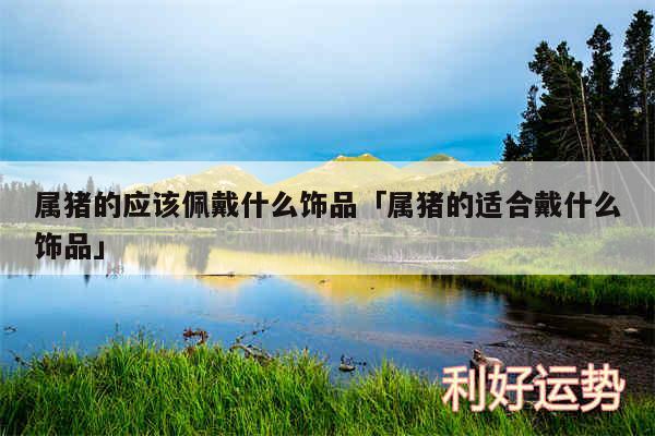 属猪的应该佩戴什么饰品及属猪的适合戴什么饰品