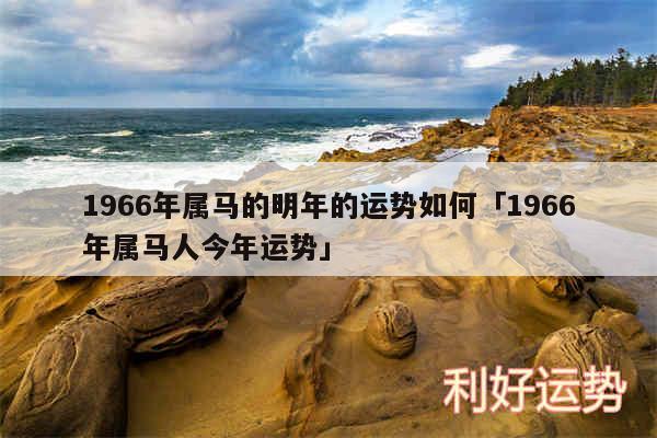 1966年属马的明年的运势如何及1966年属马人今年运势