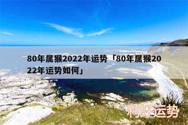 80年属猴2024年运势及80年属猴2024年运势如何