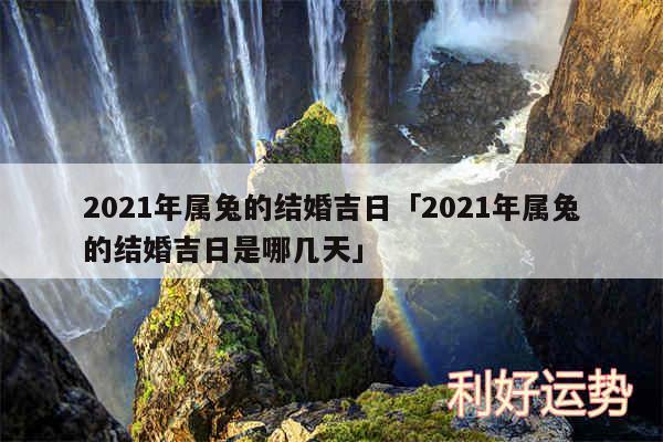 2024年属兔的结婚吉日及2024年属兔的结婚吉日是哪几天