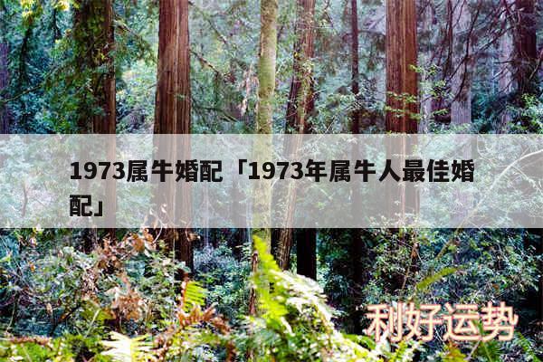 1973属牛婚配及1973年属牛人最佳婚配