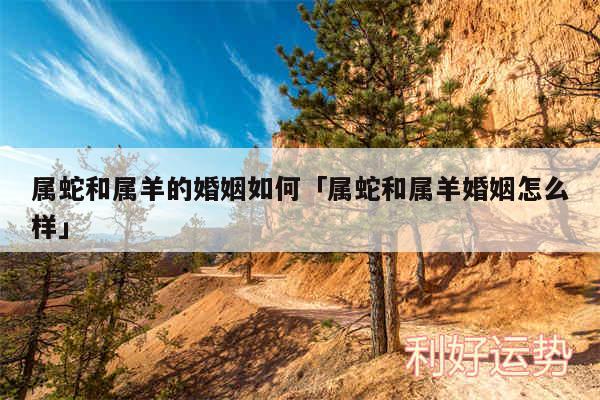 属蛇和属羊的婚姻如何及属蛇和属羊婚姻怎么样