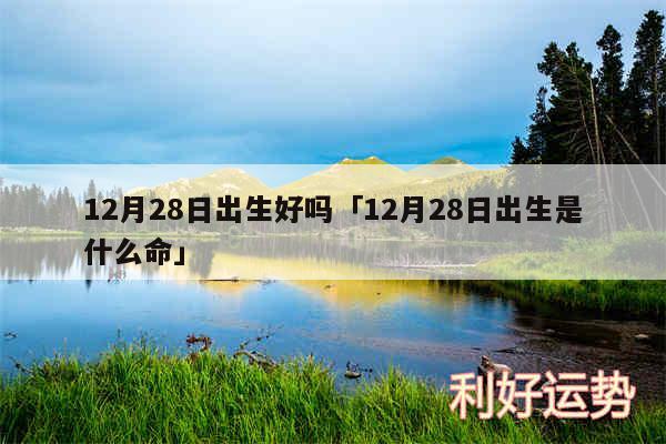 12月28日出生好吗及12月28日出生是什么命