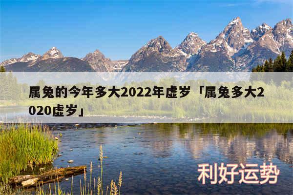属兔的今年多大2024年虚岁及属兔多大2020虚岁