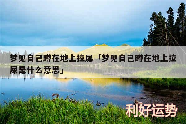 梦见自己蹲在地上拉屎及梦见自己蹲在地上拉屎是什么意思