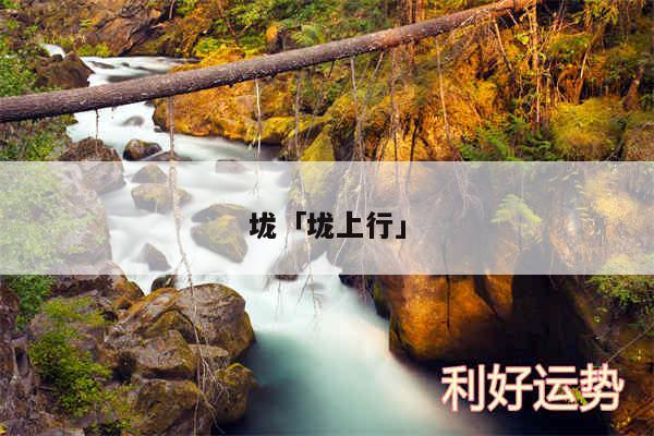 垅及垅上行
