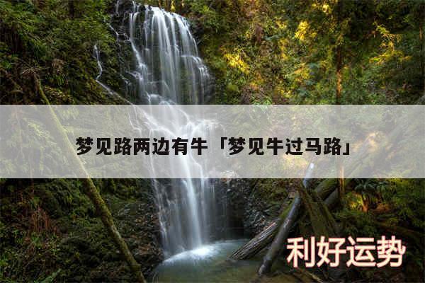 梦见路两边有牛及梦见牛过马路